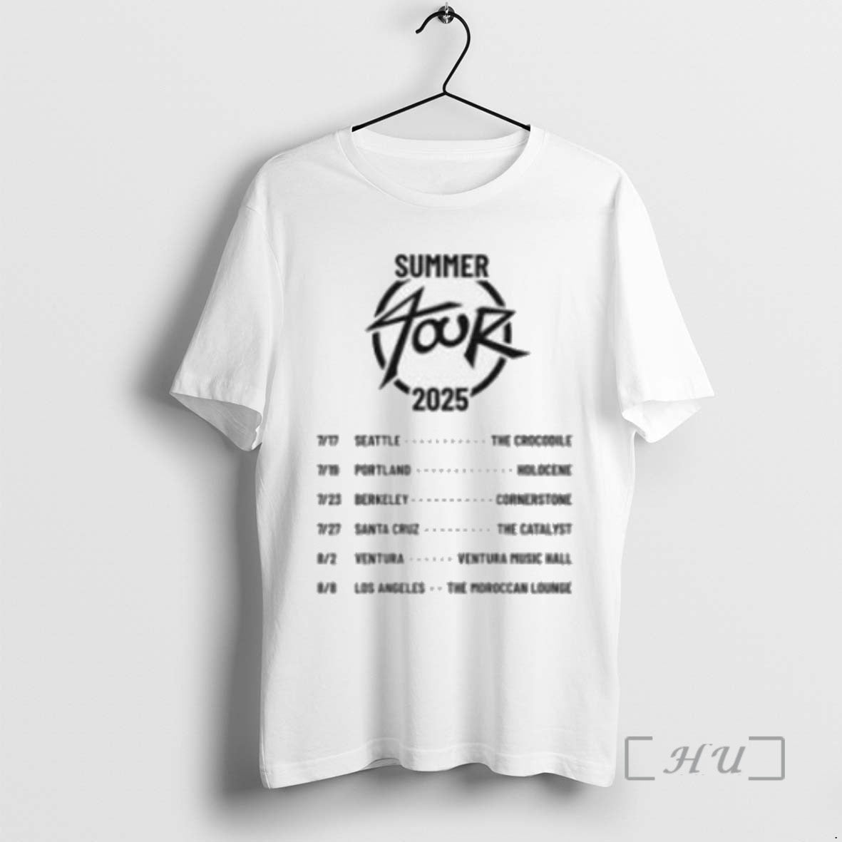 Officials Trueblood Summer Tour 2025 T Shirt Sweater