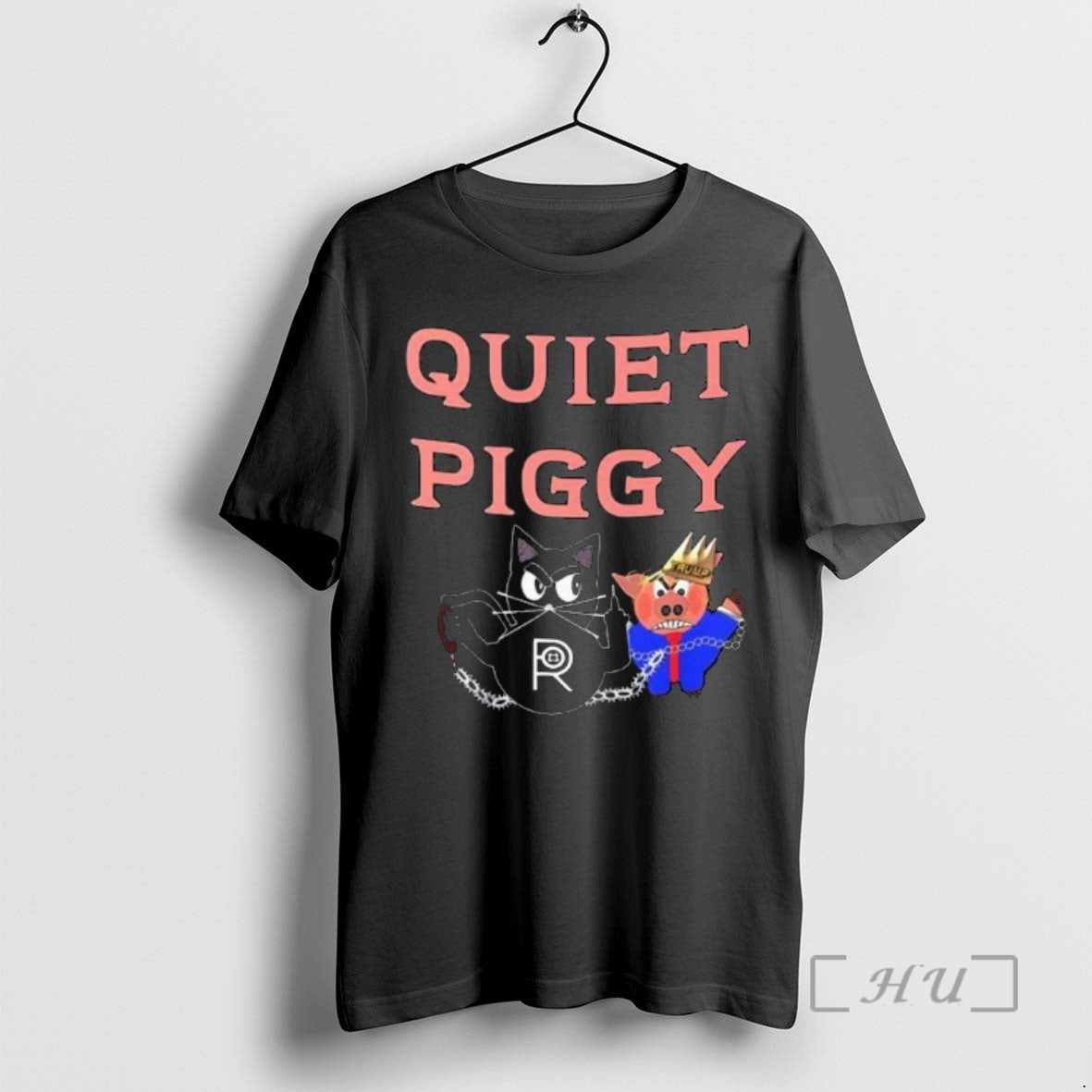 Officials Trump Quiet Piggy Dark Unisex