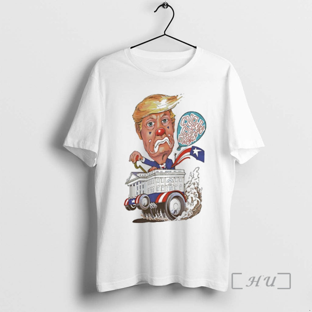 Officials Trump Clown Car Cartoon Unisex
