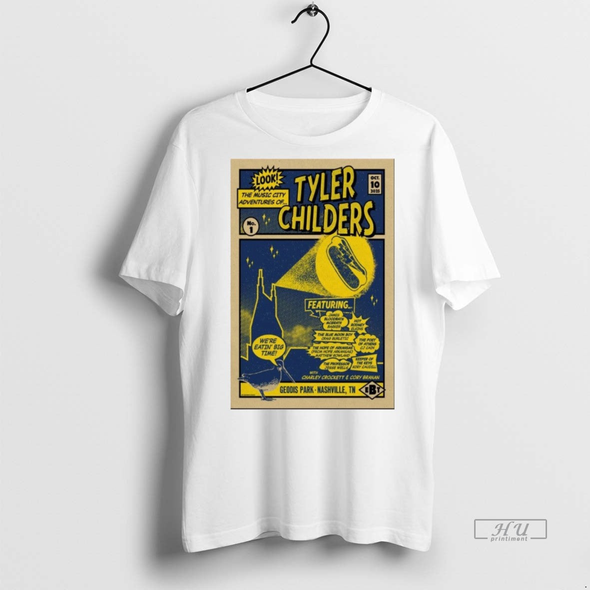 Officials Tyler Childers 10 October 2025 Geodis Park In Nashville Tn Tee Shirt Sweater