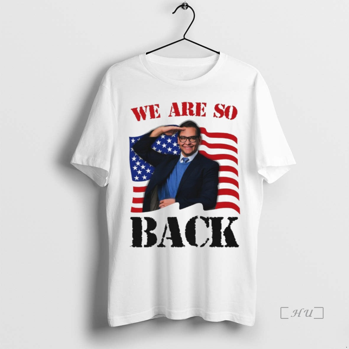 Officials We Are So Back George Santos American Flag