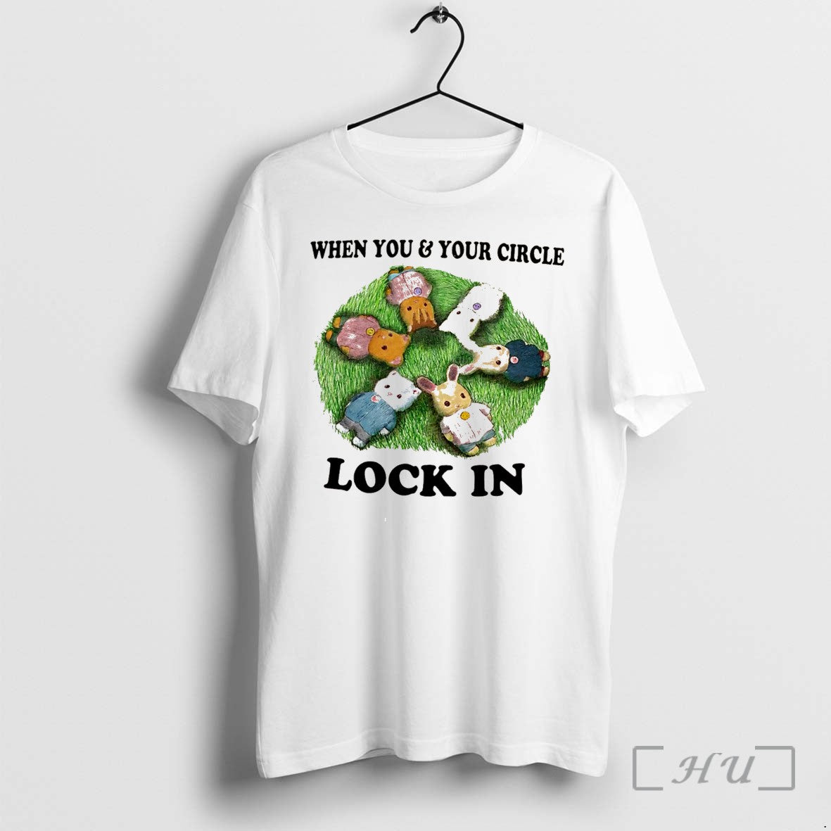 Officials When You And Your Circle Lock In Tee Unisex