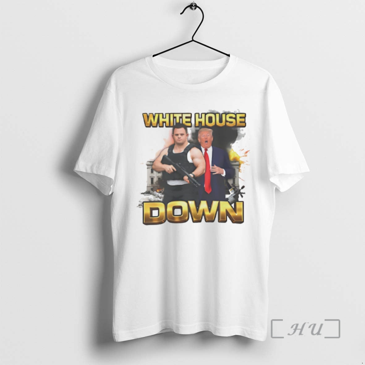 Officials White House Down Trump And Down War Unisex