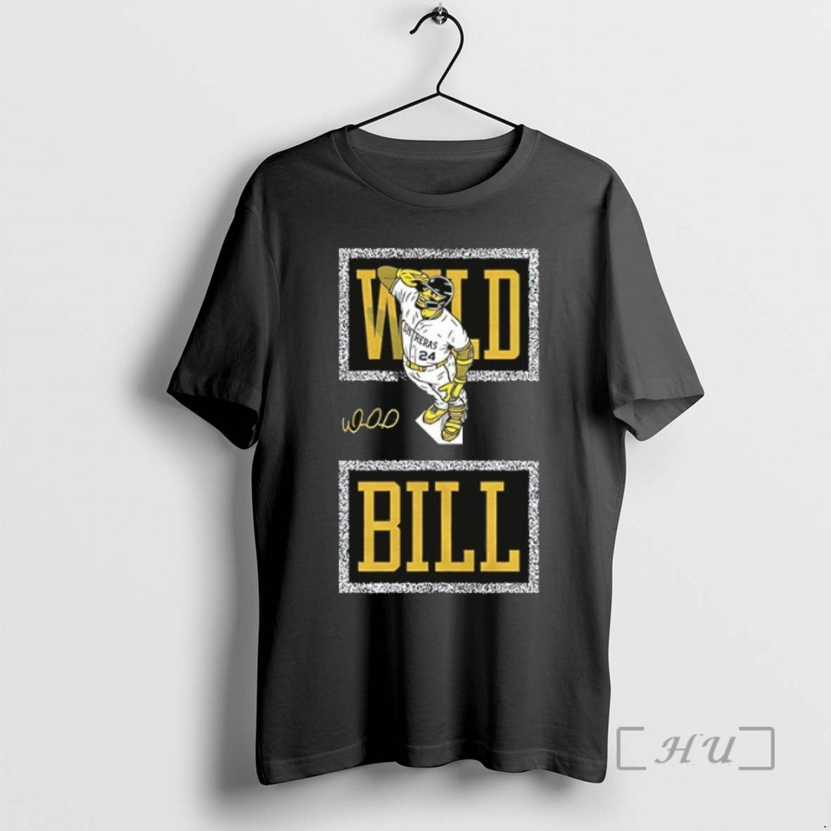 Officials William Contreras Wild Bill Salute Ceramic Ceramic And Classic Dad Cap Tee Shirt Sweater