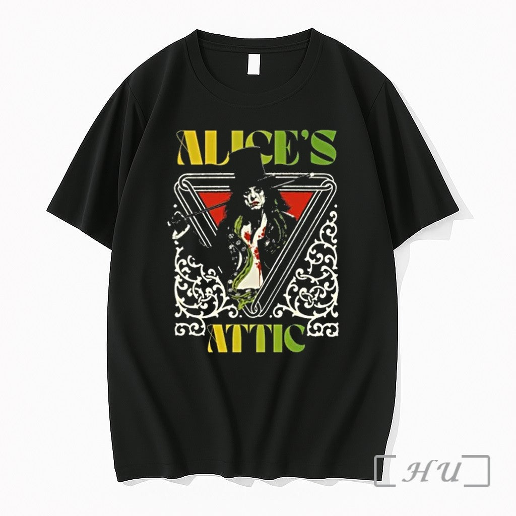 Officials Alice Cooper Alices Attic Tour Gradient 2026 Logo Unisex