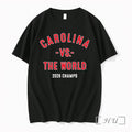 Officials Carolina Hurricanes Vs The World 2026 Champs Shirts Unisex