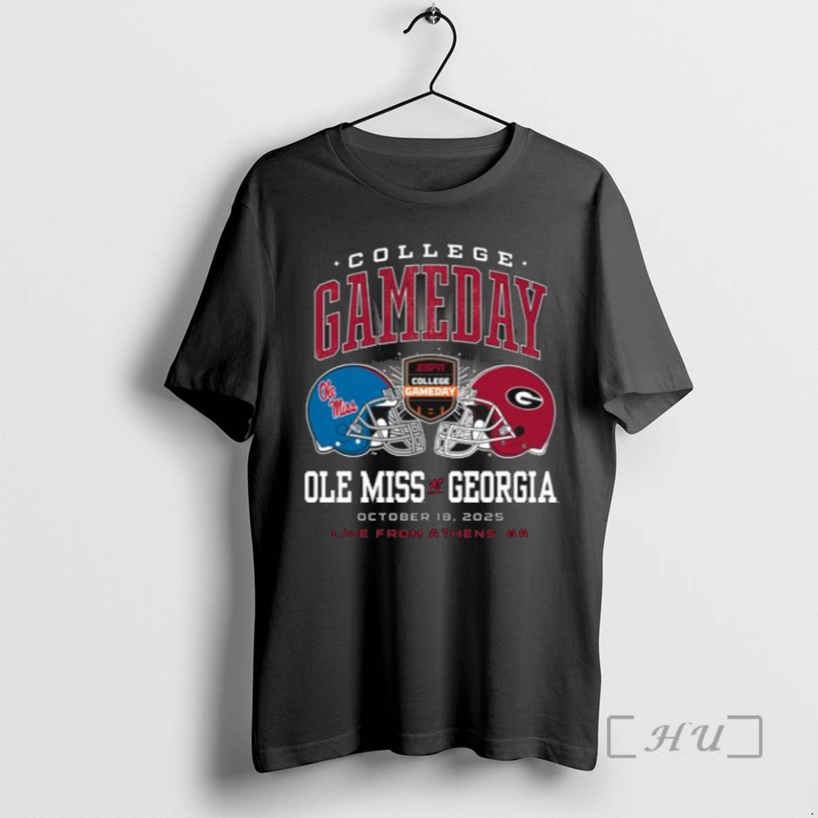 Officials College Gameday Ole Miss Vs Georgia Tee Men T Shirt Sweater