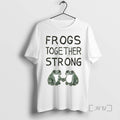 Officials Frogs Together Strong Shirts Portland Frog Tee Sweater