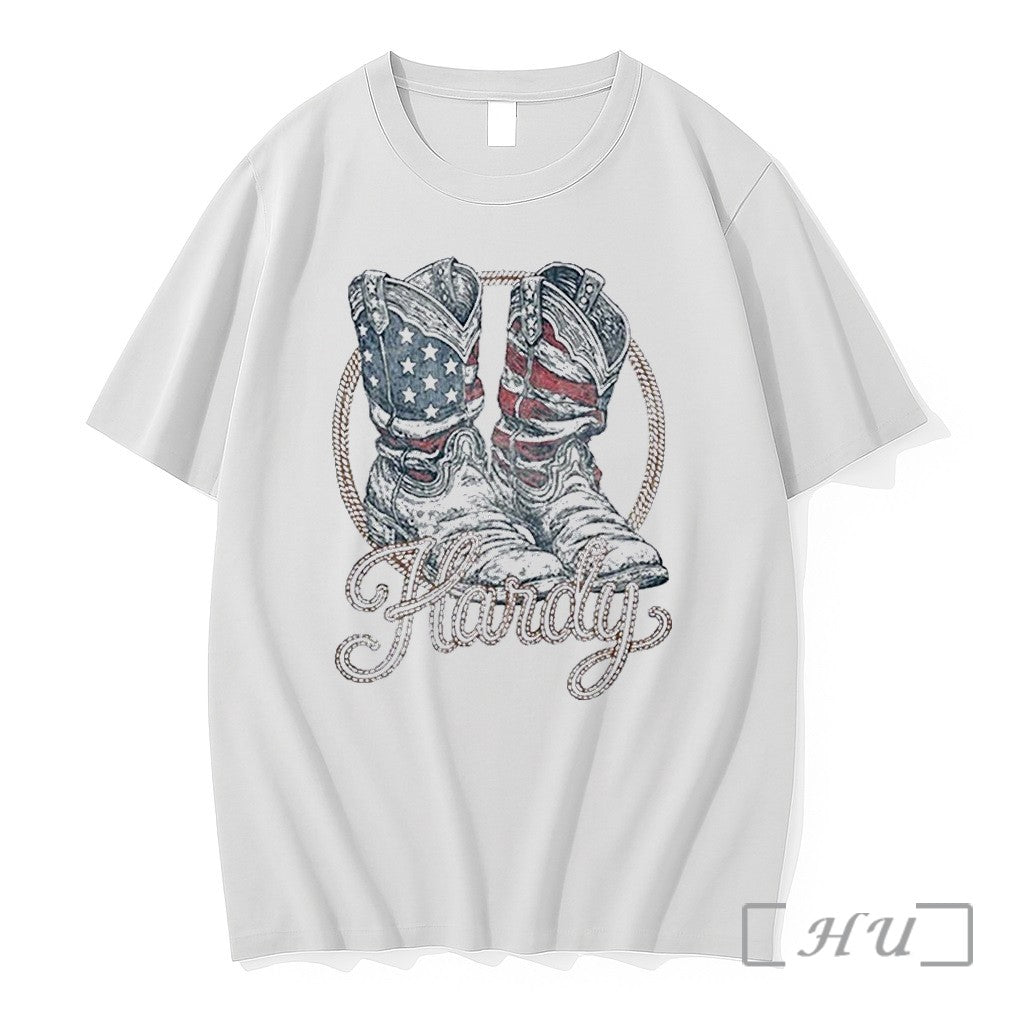 Officials Hardy Boots Americana Premium T Shirts Sweater Jpg Unisex