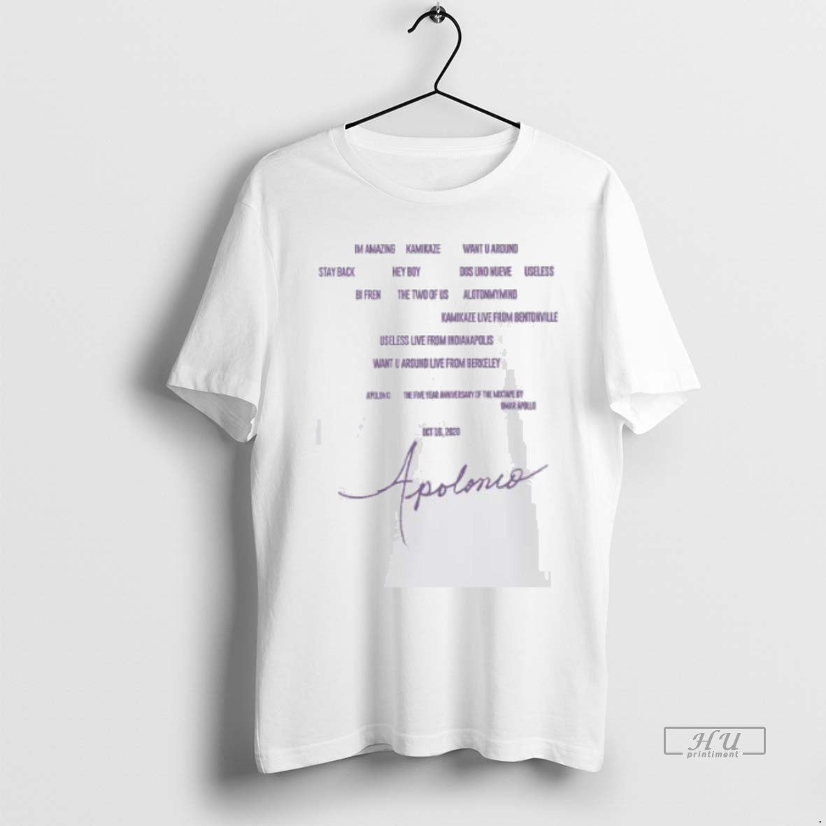 Officials Omar Apollo Apolonio Anniversary Merch