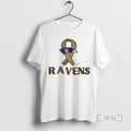 Officials Ravens Crucial Catch Sunny Rose Tee Sweater