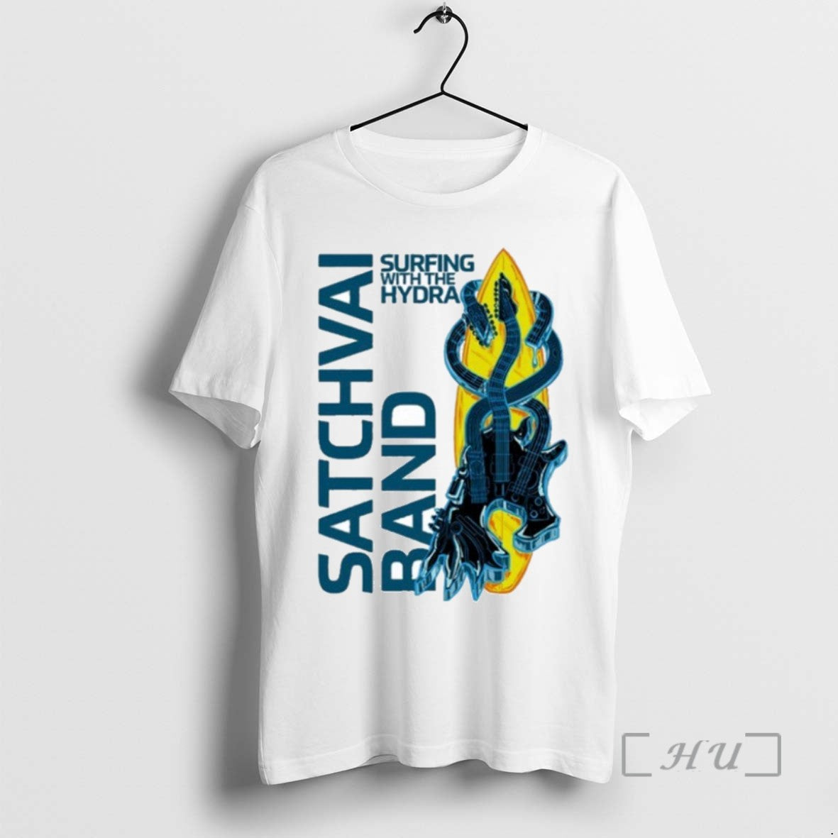 Officials Satchvai Band Surfing With The Hydra Joe Satriani Tee Sweater