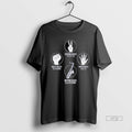 Officials Scissors Beats Paper Rock Beats Scissors Paper Beats Rock Nothing Beats Saxophones T Shirts
