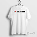 Officials Shredeighty I Love Heavies Tee Men T Shirt Sweater