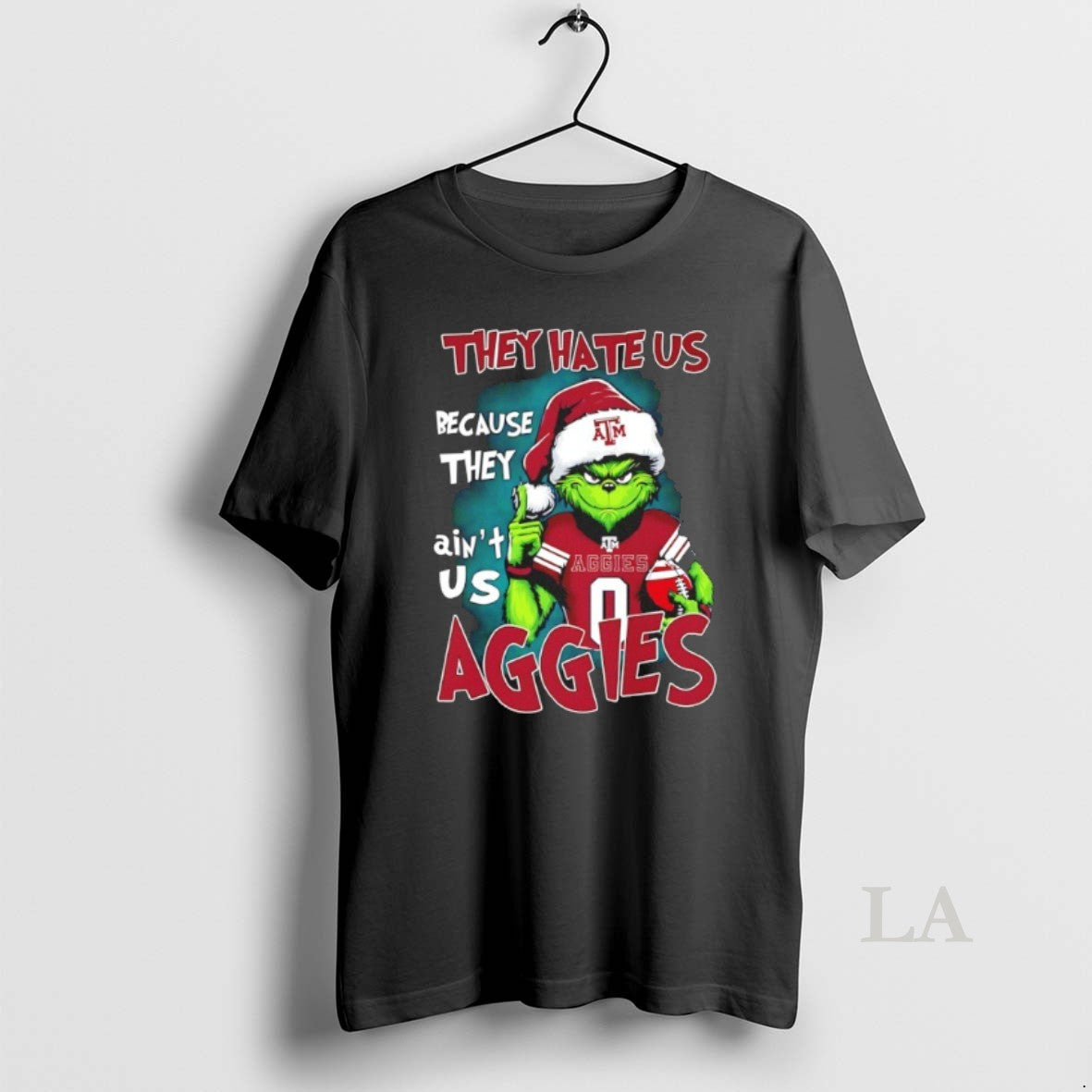 Original 2025 Grinch Christmas Because They Aint Us Texas Am Aggies Football