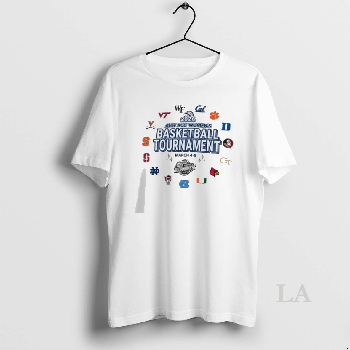 Original 2026 Ally Acc Womens Basketball Tournament March 4 8 All Team Unisex