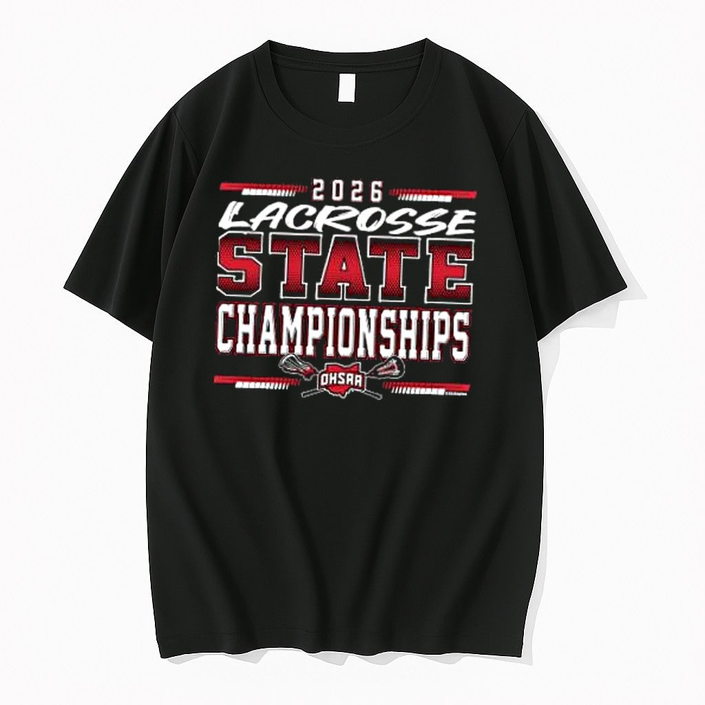 Original 2026 Ohsaa Lacrosse State Championships Tshirts Jpg Unisex