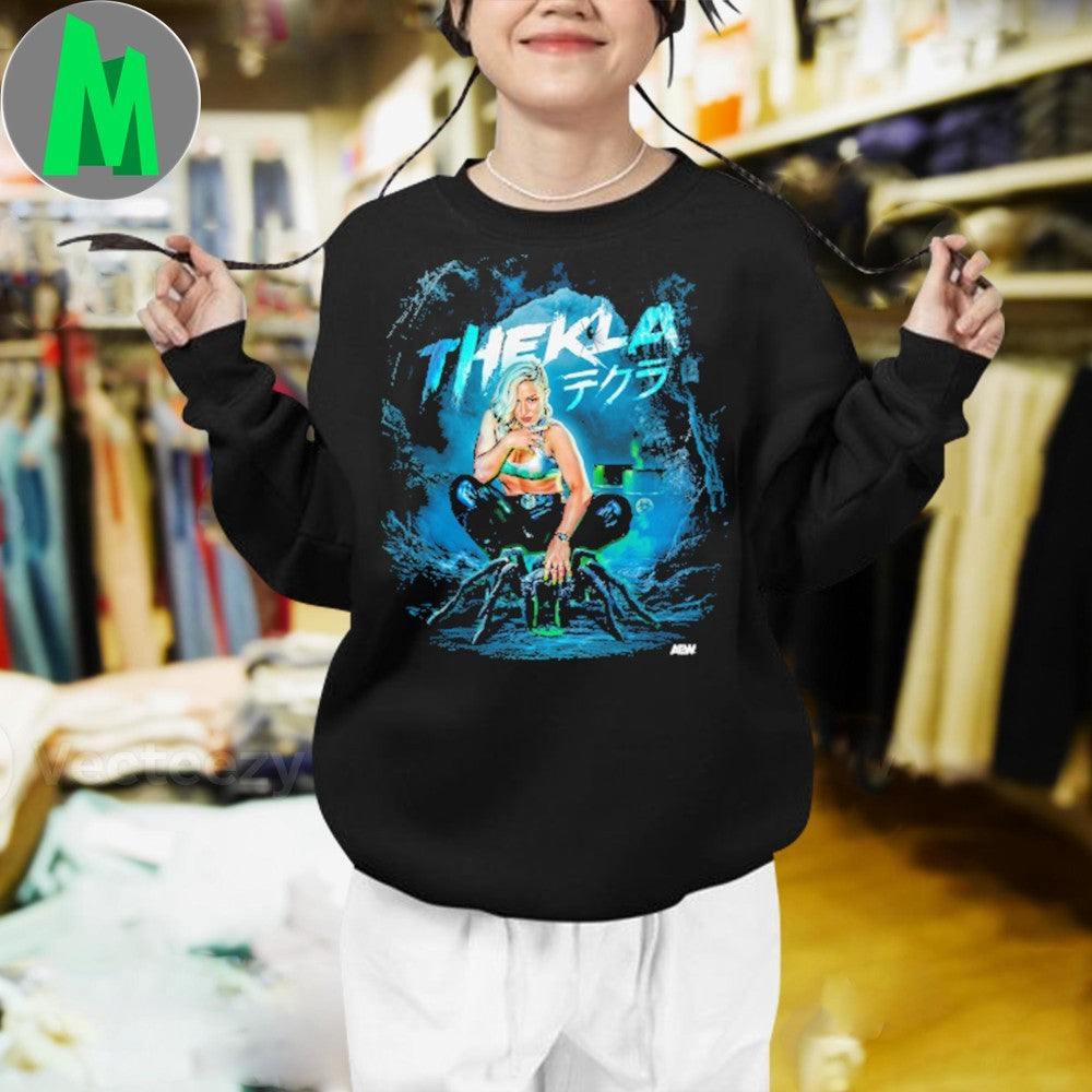Original AEW Thekla Tangled Web Spider Graphic Unisex