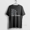 Original Aja Jewell Chelsea Jackie Nalyssa Las Vegas Basketball Ampersand 2025 Champs