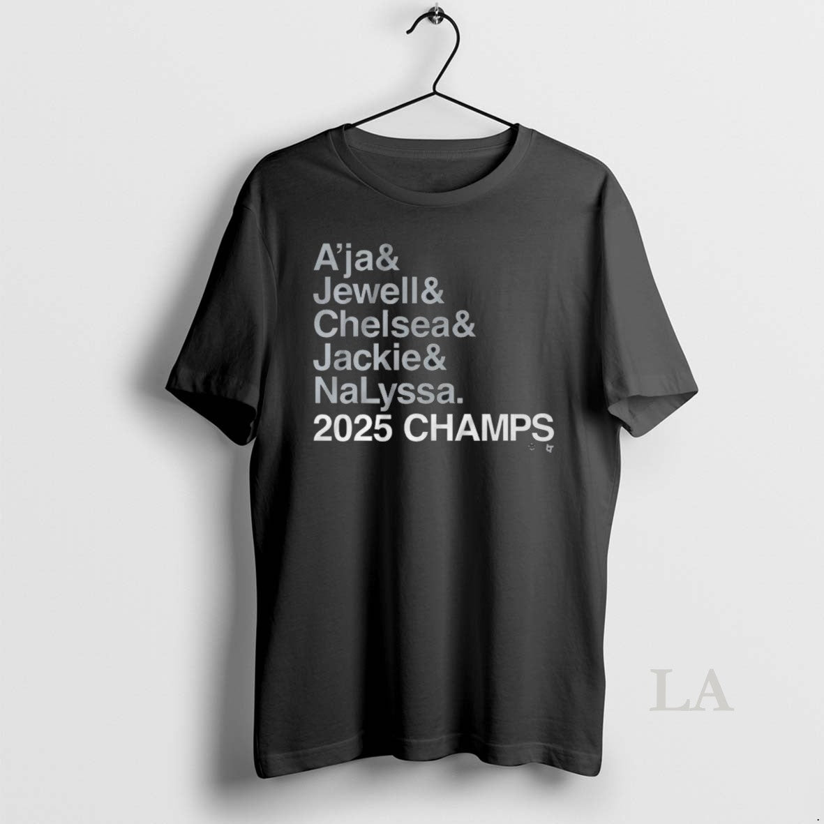 Original Aja Jewell Chelsea Jackie Nalyssa Las Vegas Basketball Ampersand 2025 Champs