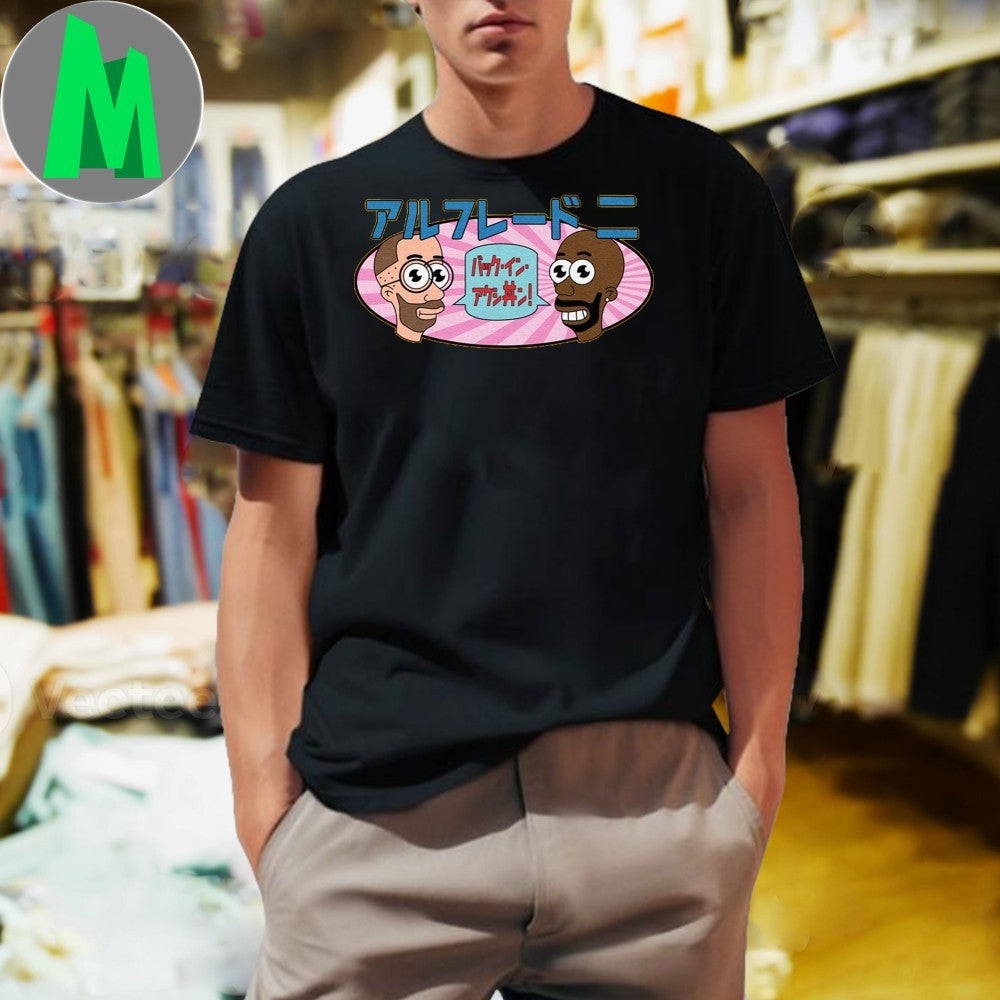 Original Alfredo & Hacking’ Japanese Caricature Shirt Unisex