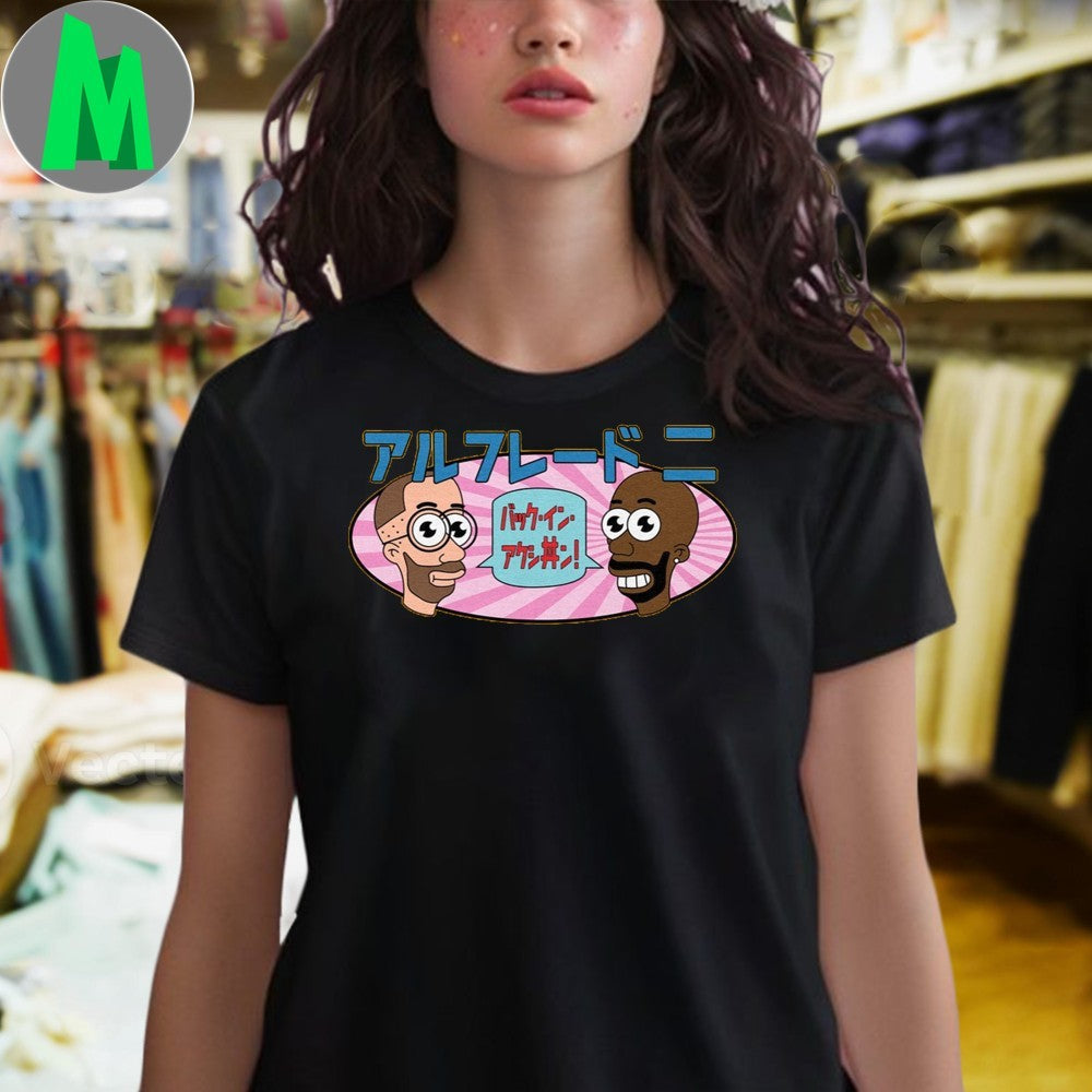 Original Alfredo & Hacking’ Japanese Caricature Shirt Unisex