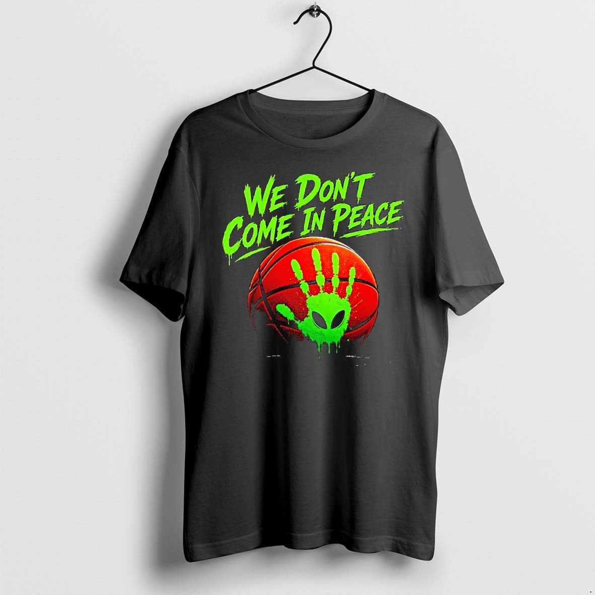 Original Alien Basketball We Dont Come In Peace Go Spurs Go Tshirts Jpg Unisex