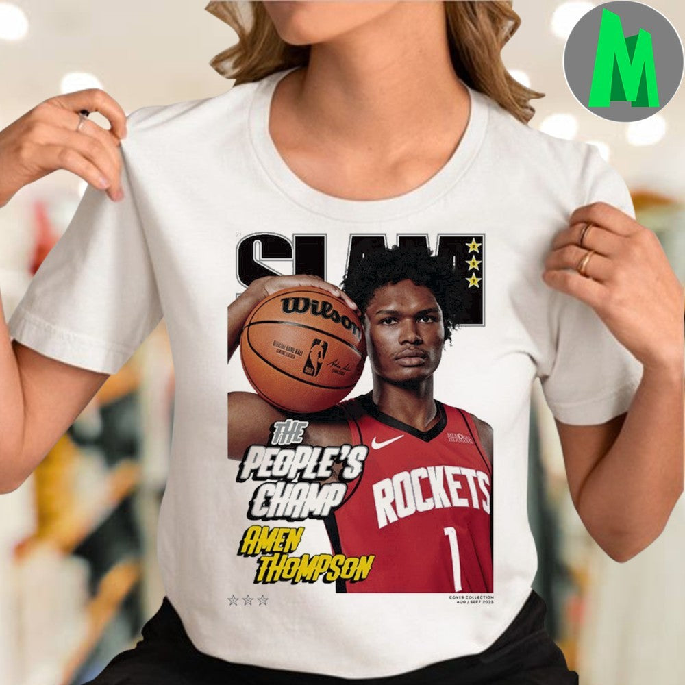 Original Amen Thompson Houston Rockets SLAM Magazine Cover Unisex