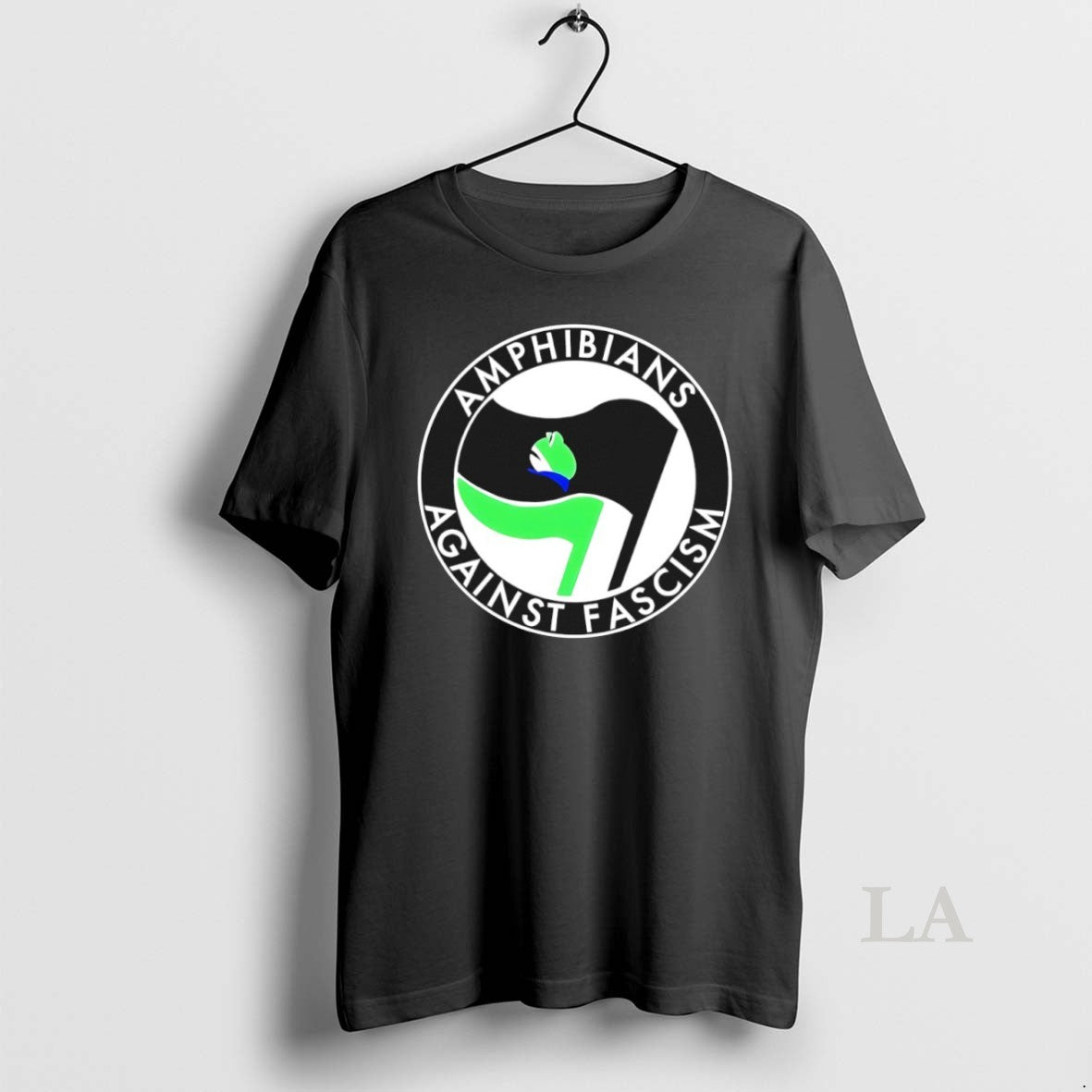 Original Antifa Amphibians Against Fascism Portland Frog Logo
