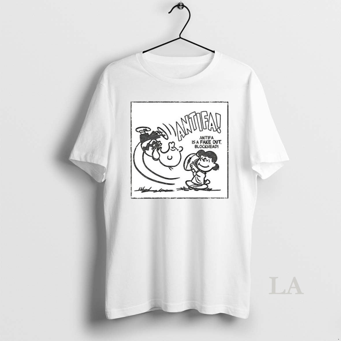 Original Antifa Is A Fake Out Blockhead Peanuts