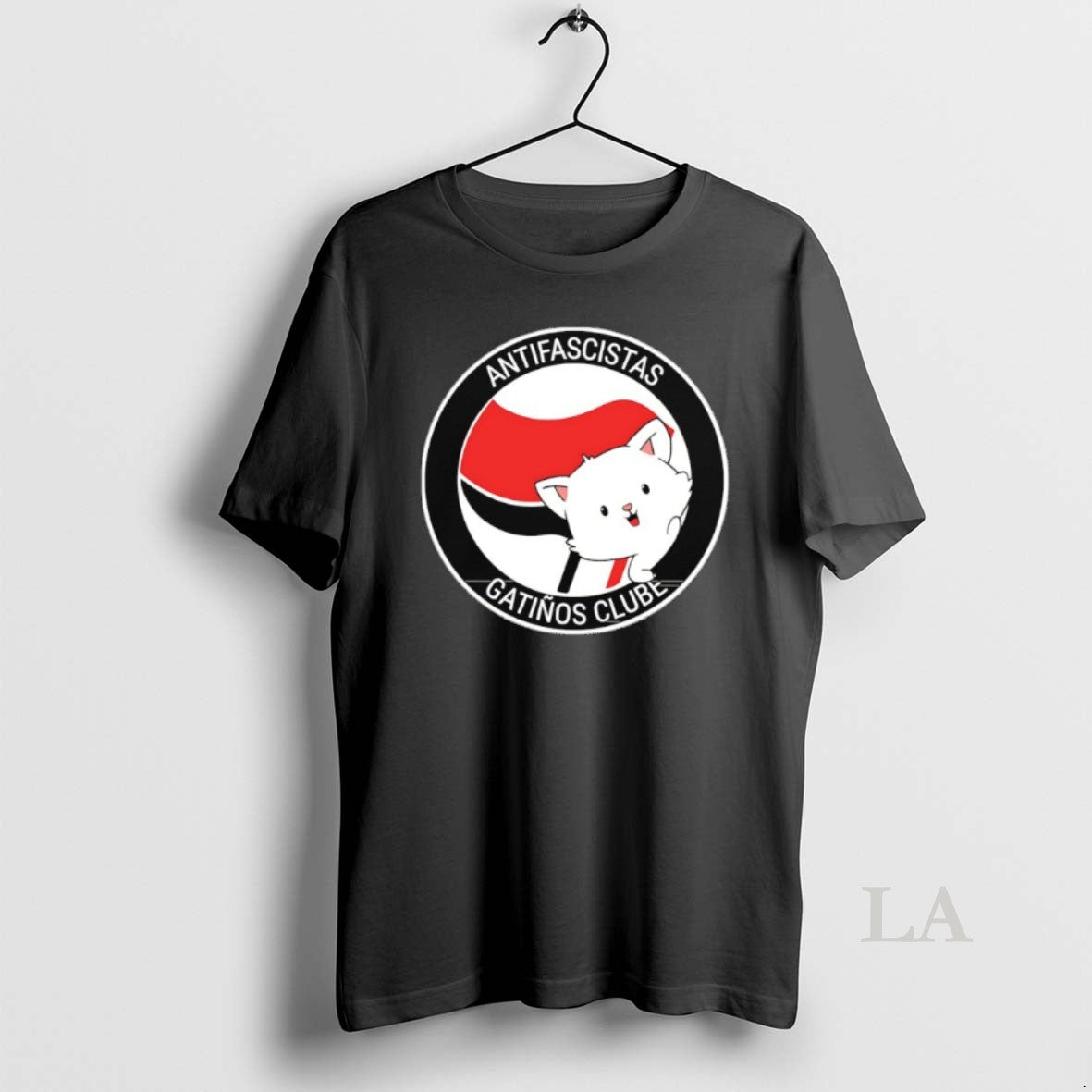 Original Antifascistas Gatinos Clube Logo Cat