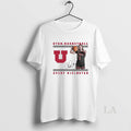 Original Avery Hjelmstad Illustrated Smile Utah Basketball Signature