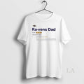 Original Baltimore Ravens Dad Definition Ornaments