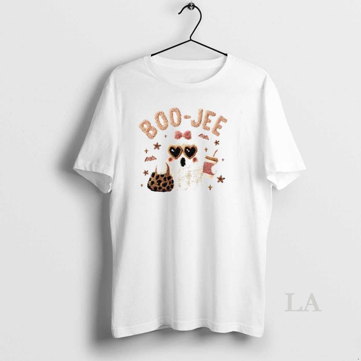 Original Boo Jee Ghost Preppy Fall Coffee Halloween