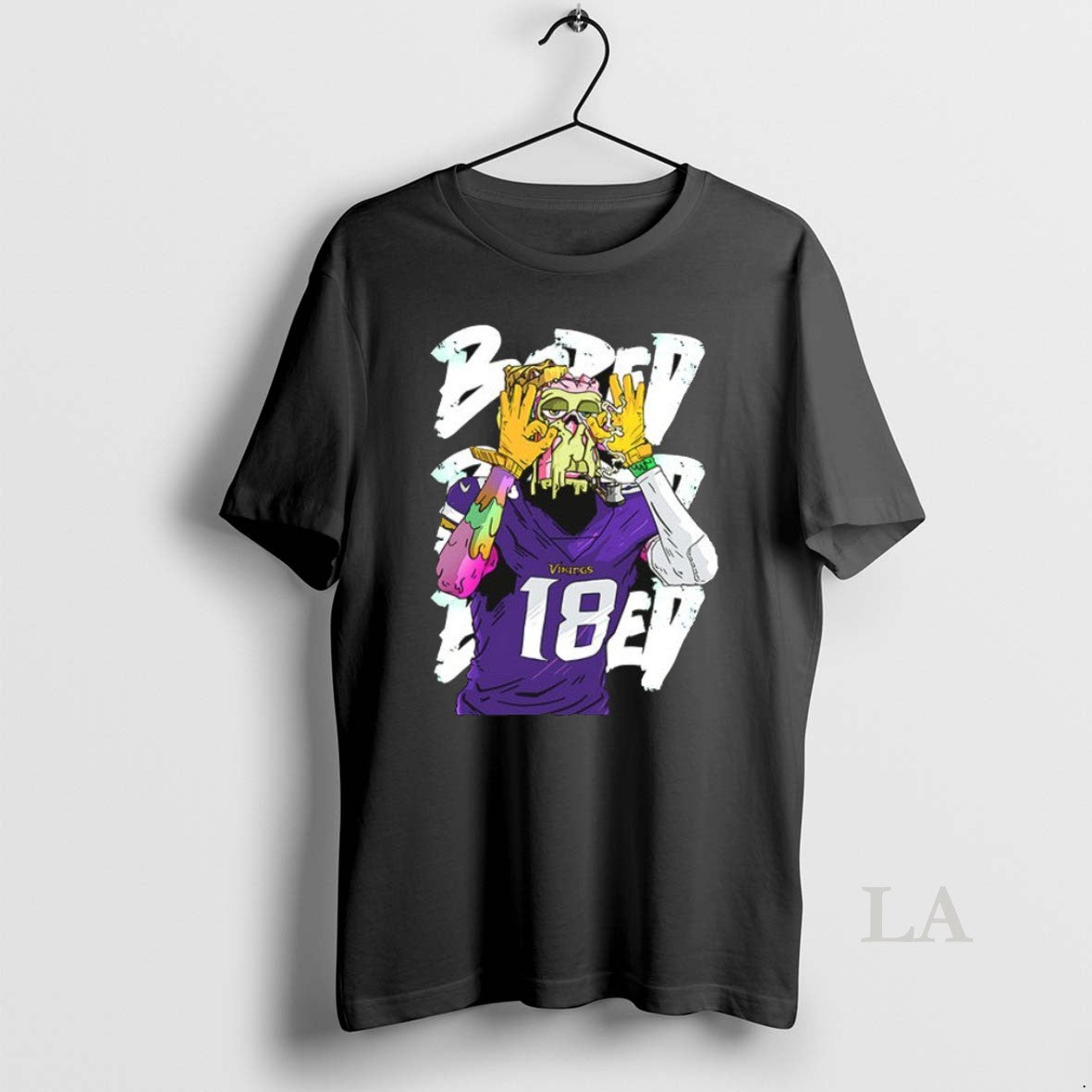 Original Bored Justin Jefferson Minnesota Vikings Style Football Art Ceramic Ceramic And Classic Dad Cap