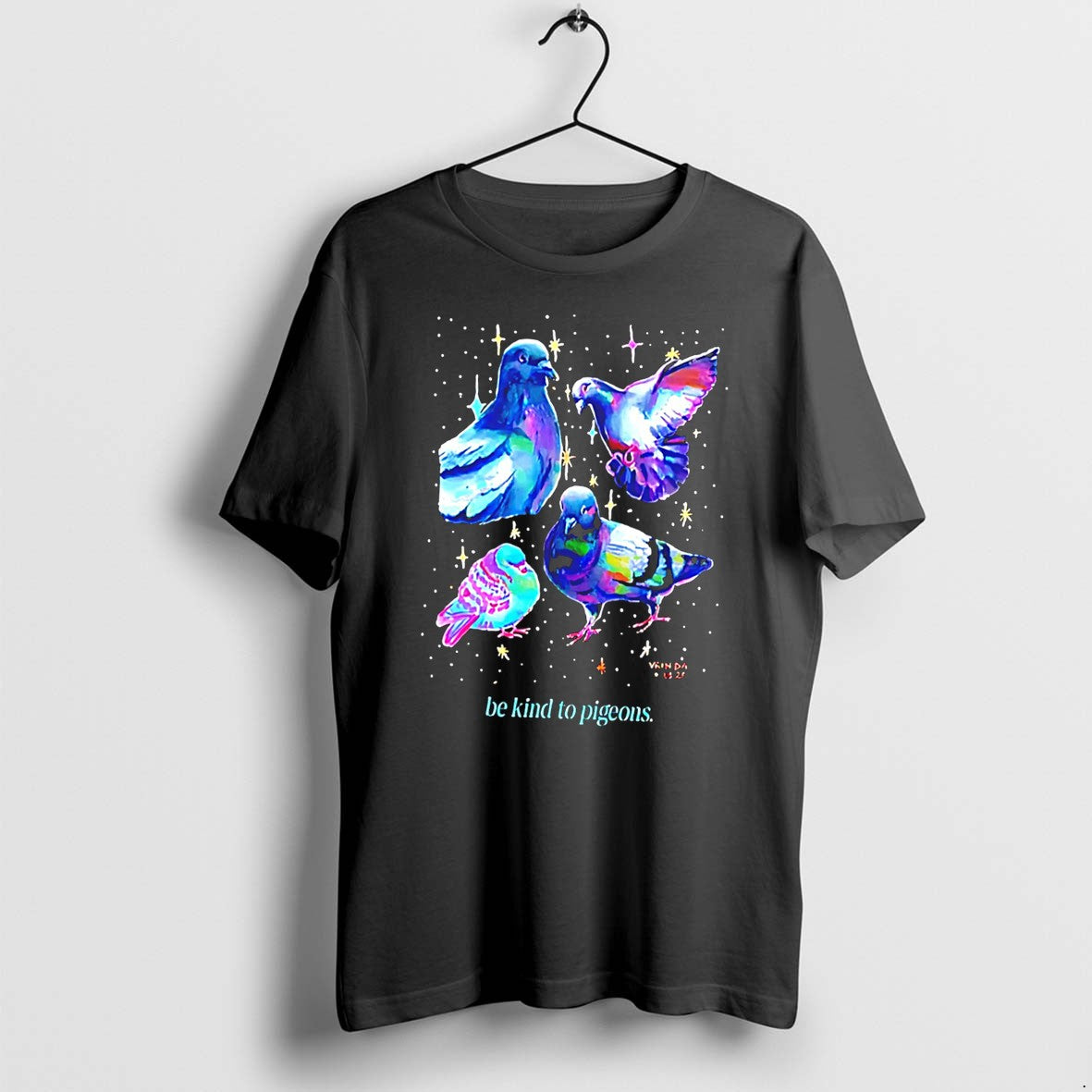 Original Born Iridescent Pigeon Dove Be Kind To Pigeons Tee Tshirts Jpg Unisex