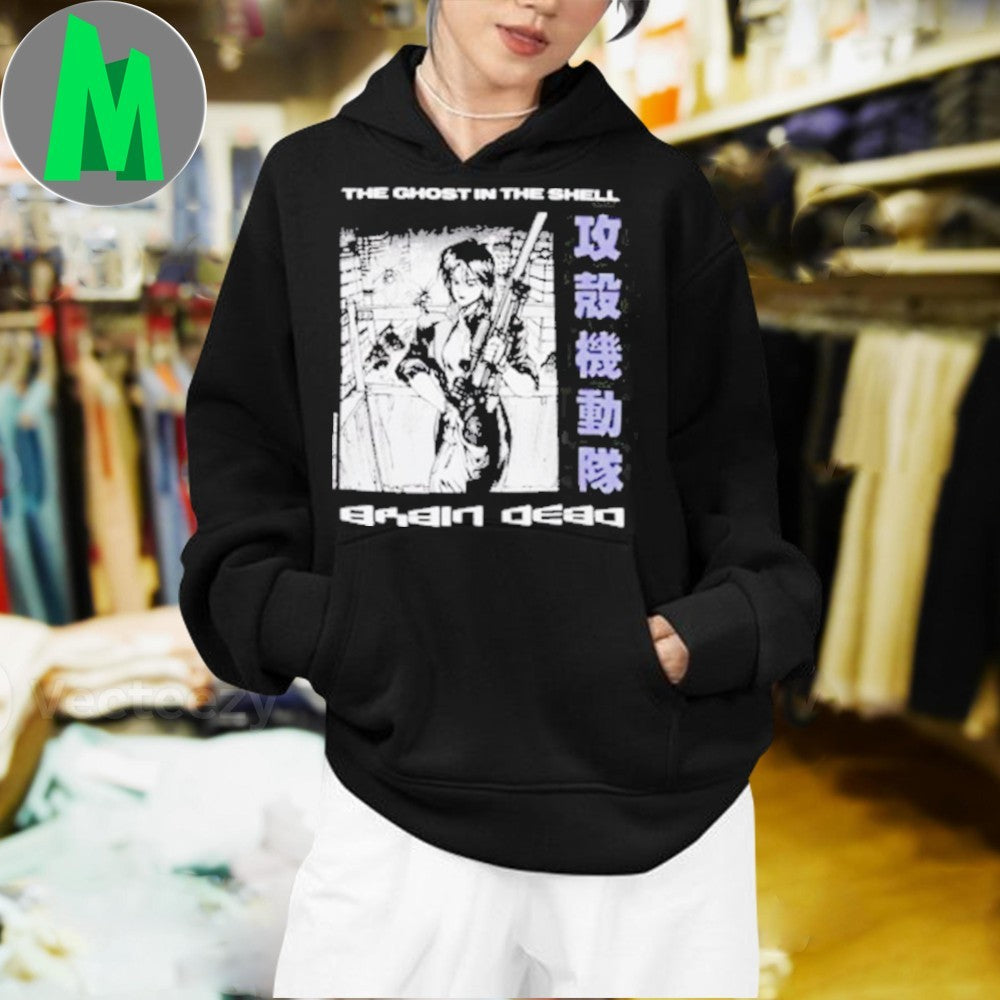 Original Brain Dead x Ghost in the Shell Anime Manga Graphic Unisex