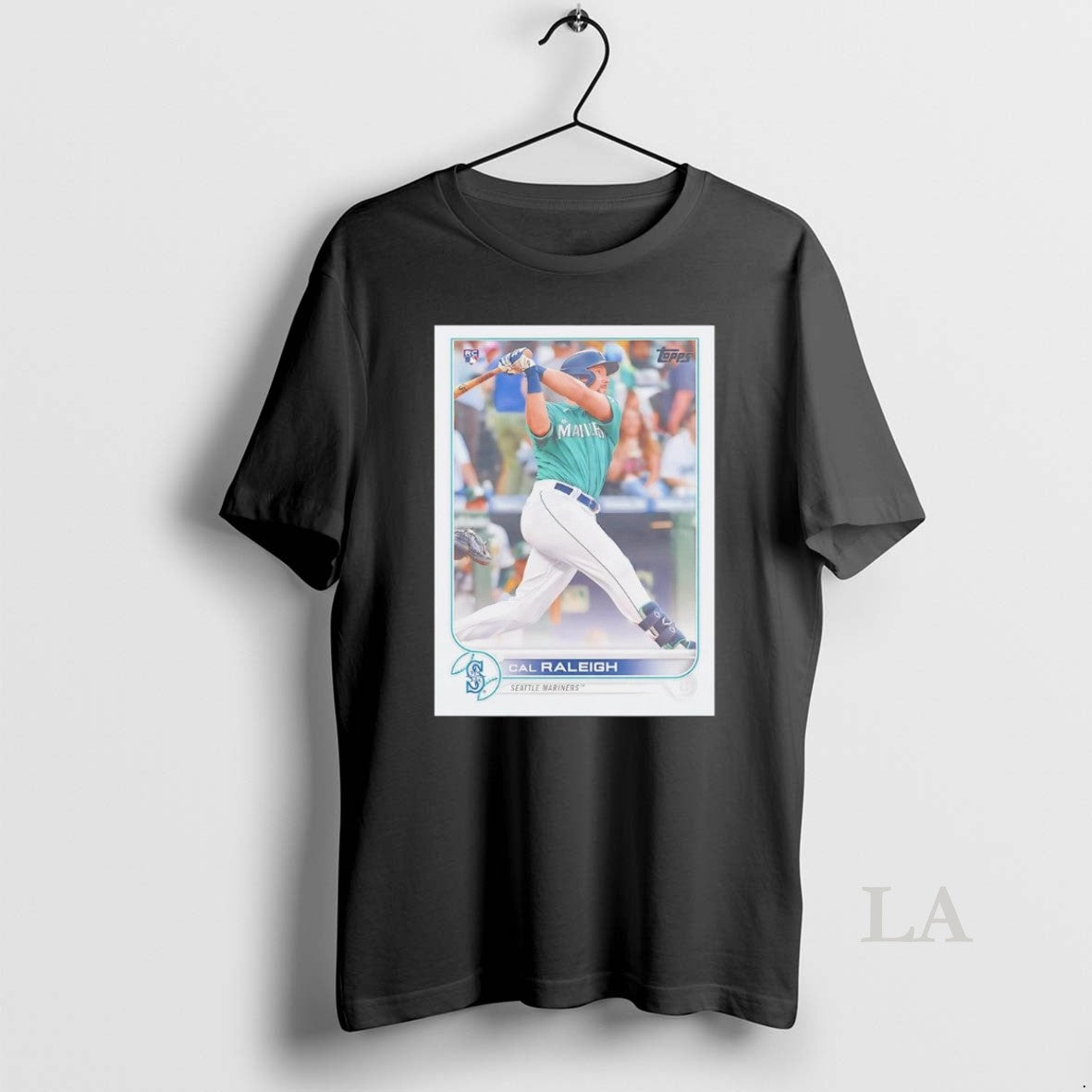 Original Cal Raleigh Batting Card Mariners Superstar