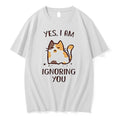 Original Calico Cat Yes I Am Ignoring You Tshirts Jpg Unisex
