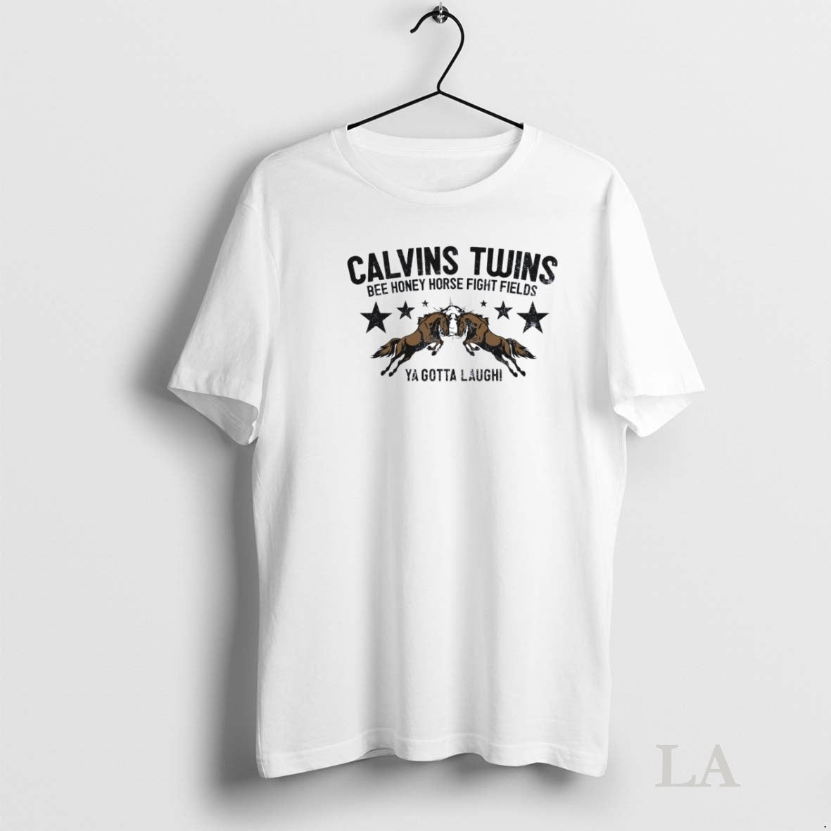 Original Calvins Twins Bee Honey Horse Fight Fields Ya Gotta Laugh Ornaments