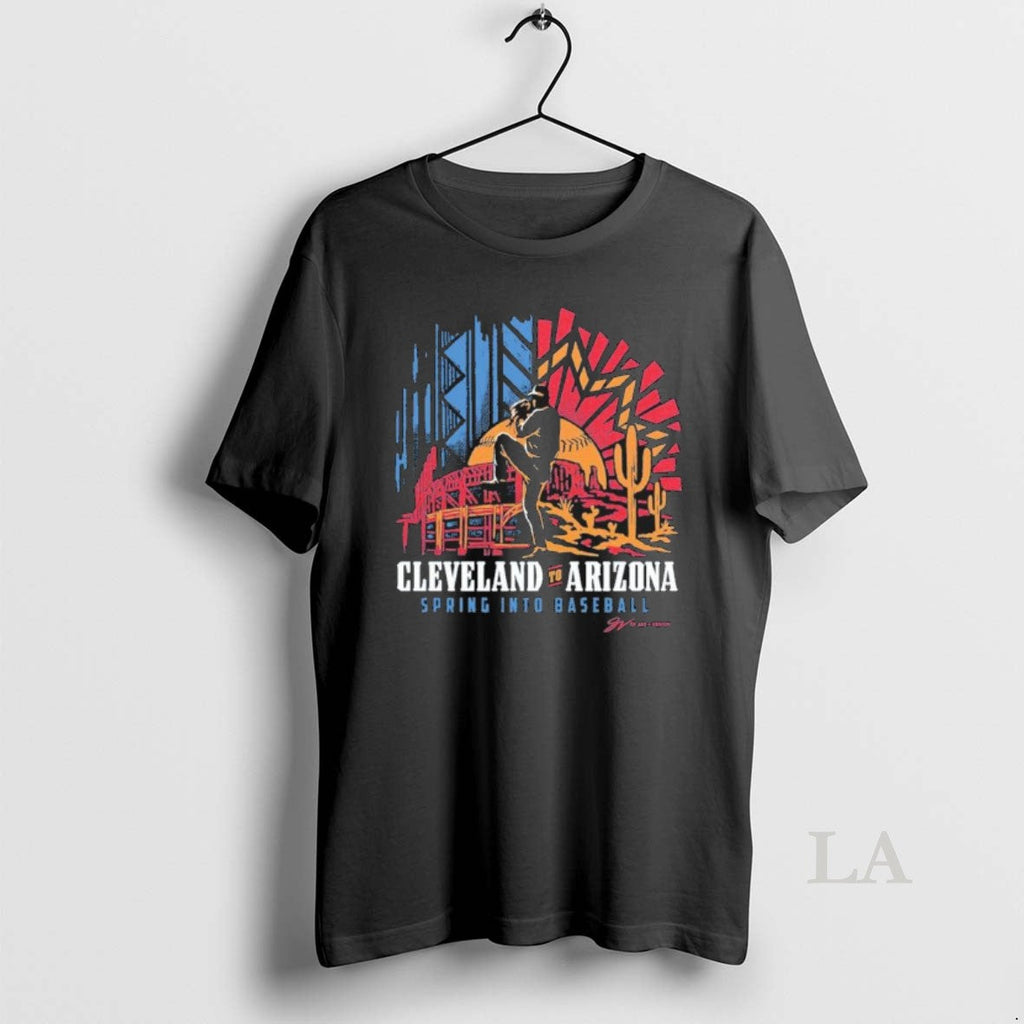 Original Cleveland To Arizona Baseball Spring Unisex