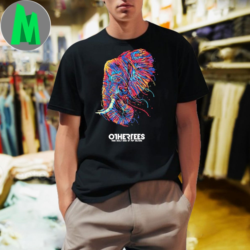 Original Colorful Elephant Your Daily Dose Of Pop Culture Shirt Unisex