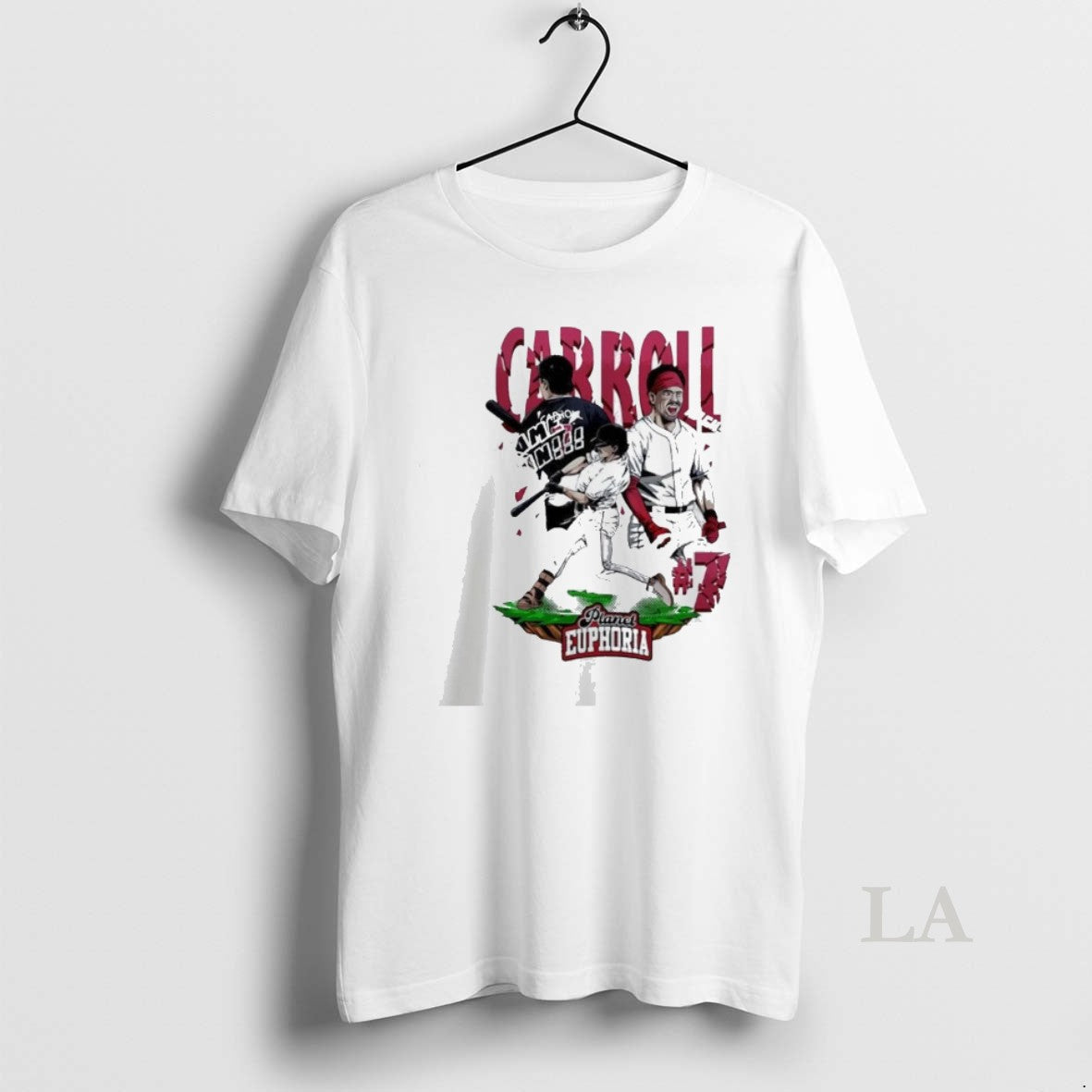 Original Corbin Carroll Arizona Diamondbacks Hand Drawn Artwork Unisex