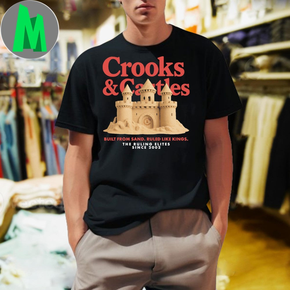 Original Crooks & Castles Sandcastle Graphic Unisex
