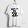 Original Dallas Cowboys Win New York Giants Lose Football Mascots Battle