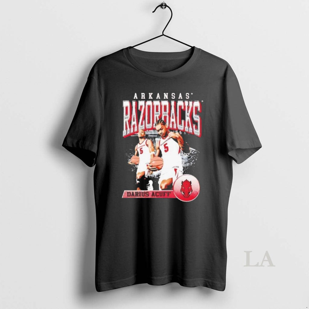 Original Darius Acuff Jr Arkansas Razorbacks Retro Unisex