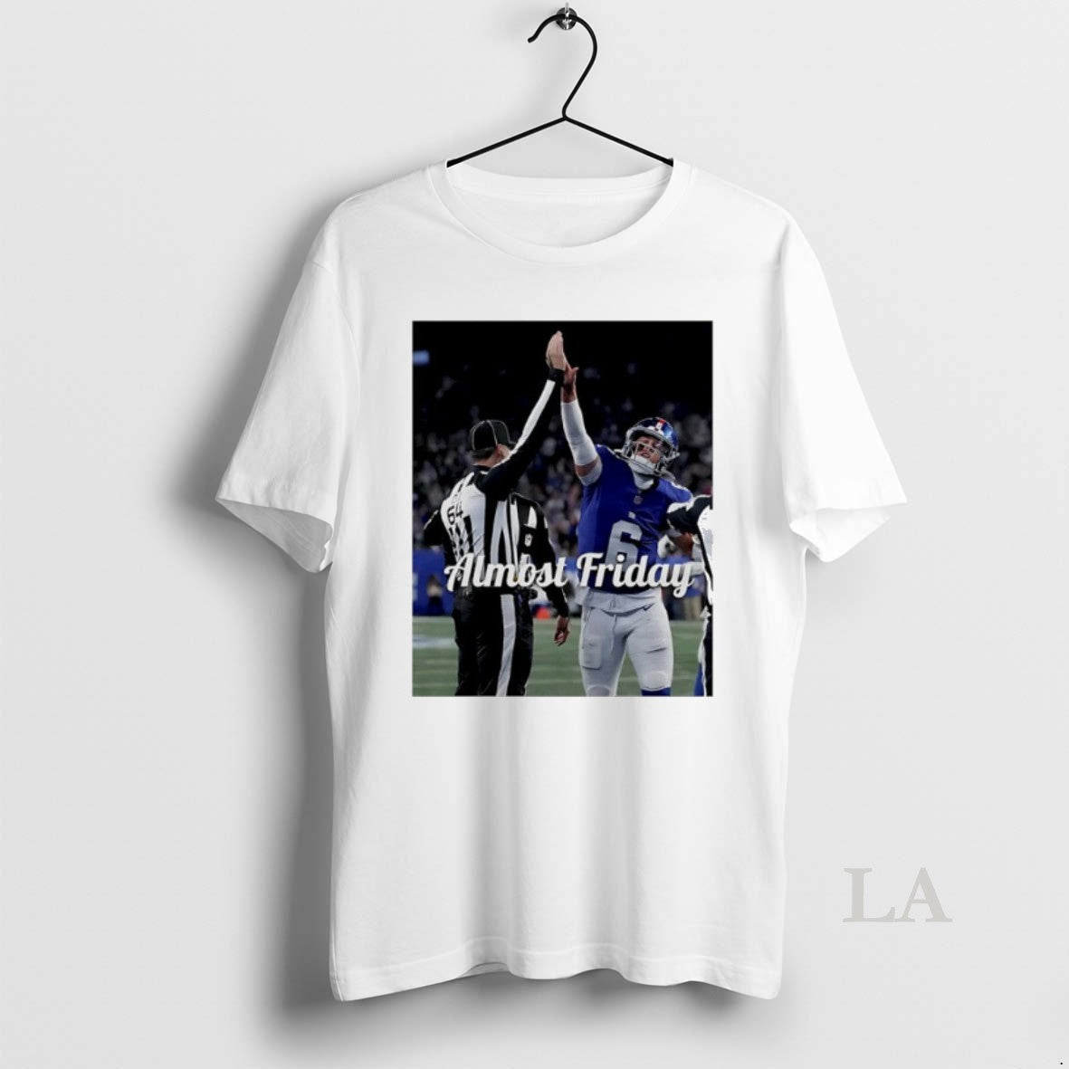 Original Dart High Five Jaxson Dart New York Giants Almost Friday