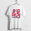 Original David Ortiz Boston Red Sox Baseball Cooperstown Player Graphic