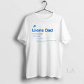 Original Detroit Lions Dad Definition Ornaments