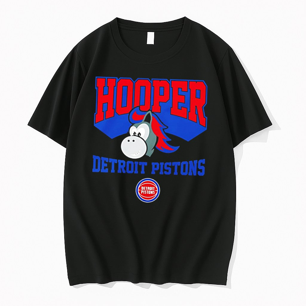 Original Detroit Pistons Hooper The Mascot Vintage Tee Tshirts Jpg Unisex